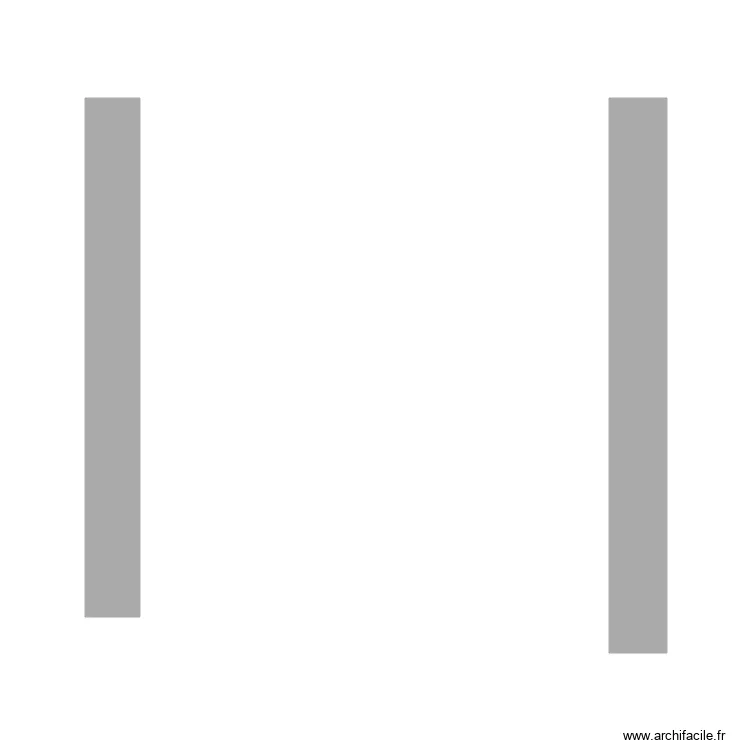 Salle d'eau 1er Niveau. Plan de 