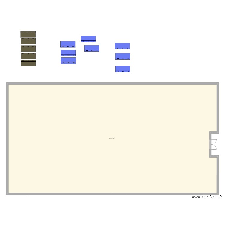 plan picard. Plan de 1 pièce et 419 m2