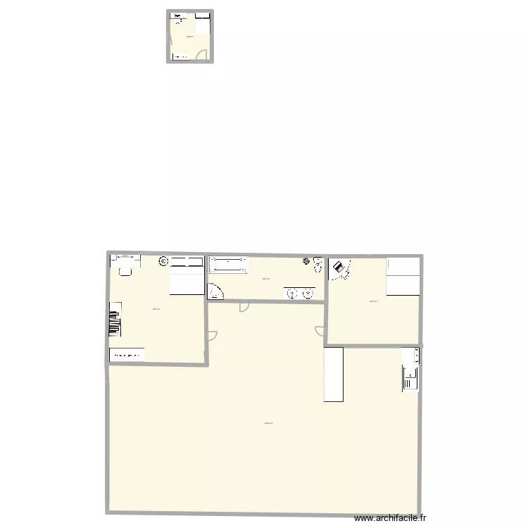 Maison de r&ecirc;ve. Plan de 5  et 619 m²