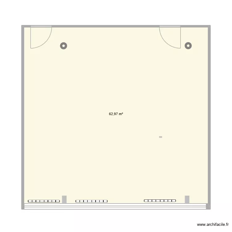 Cabinet architecture1. Plan de 1 Pièce et 63 m² Cabinet architecture1. Plan de 1 Pièce et 63 m²