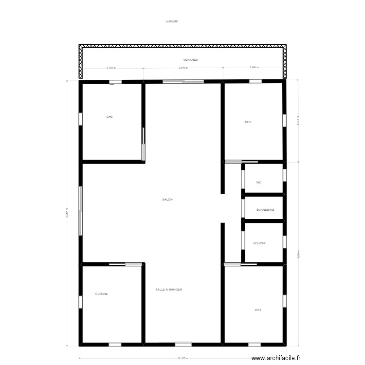 MIMI20251. Plan de 8 pièces et 120 m2