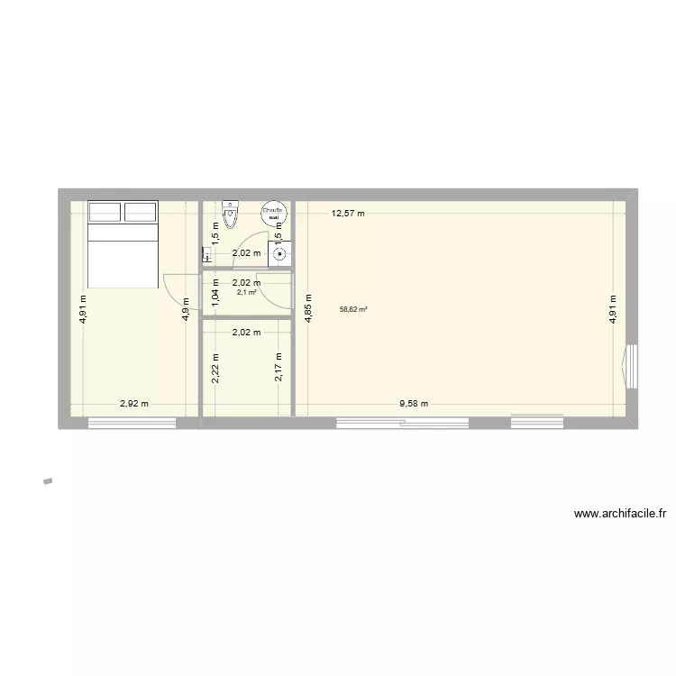 maison plus large. Plan de maison plus large. Plan de