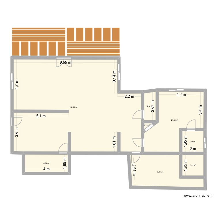 Maison Diane 2. Plan de 0 pièce et 0 m2