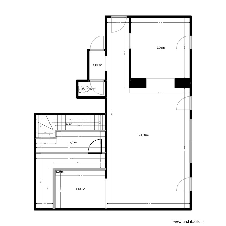 Boccard Plan etage. Plan de 0 pièce et 0 m2