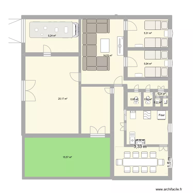 oladele. Plan de 11 et 93 m² oladele. Plan de 11 et 93 m²
