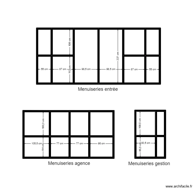 Menuiserie boucicaut. Plan de Menuiserie boucicaut. Plan de