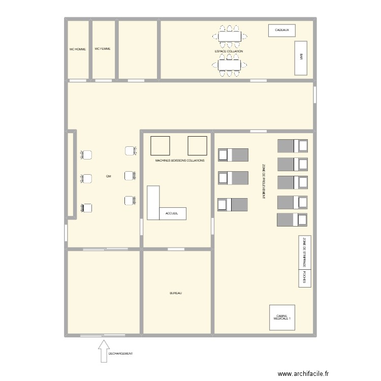 U CAMPUS. Plan de 10 pièces et 207 m2