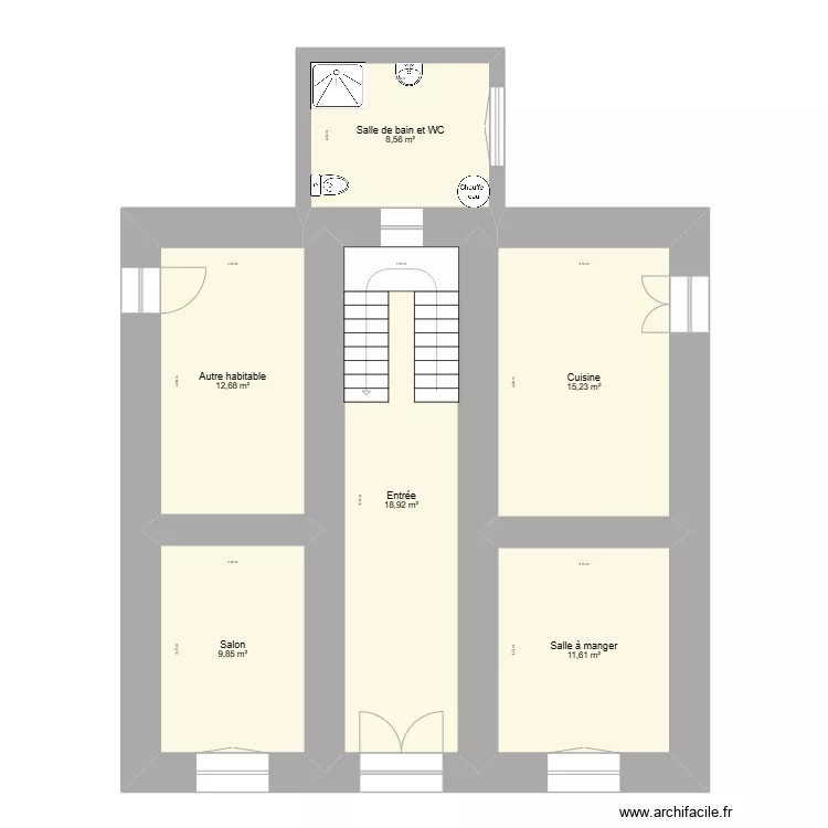 GASSMANN Ange Marie. Plan de 