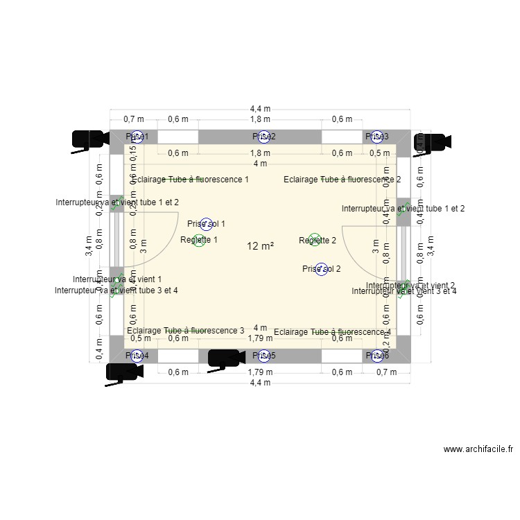 Atelier Kasangulu. Plan de 0 pièce et 0 m2