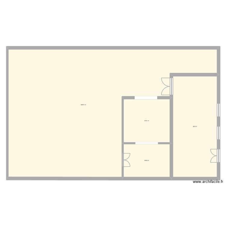 bayard. Plan de 4 pièces et 477 m2