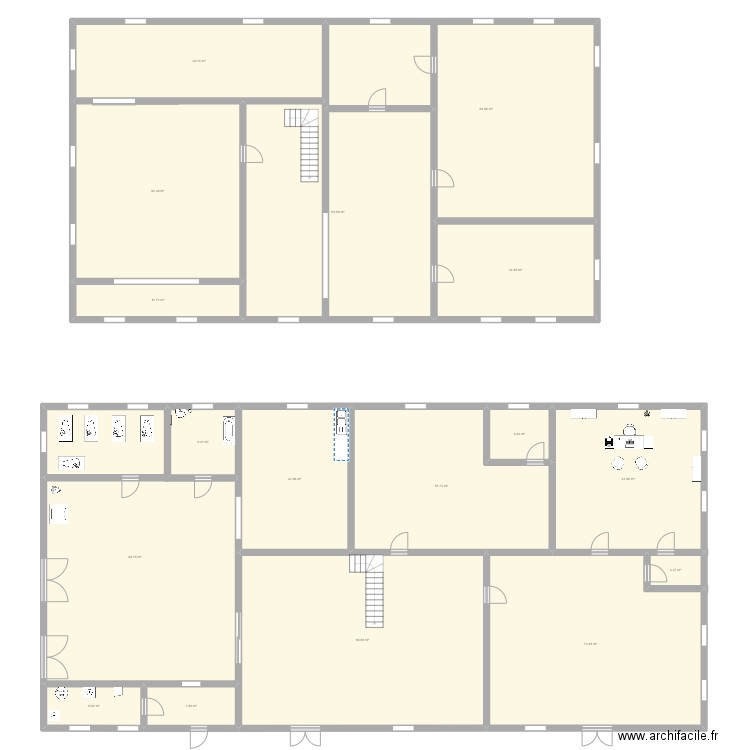 plan dodo. Plan de 17 pièces et 739 m2