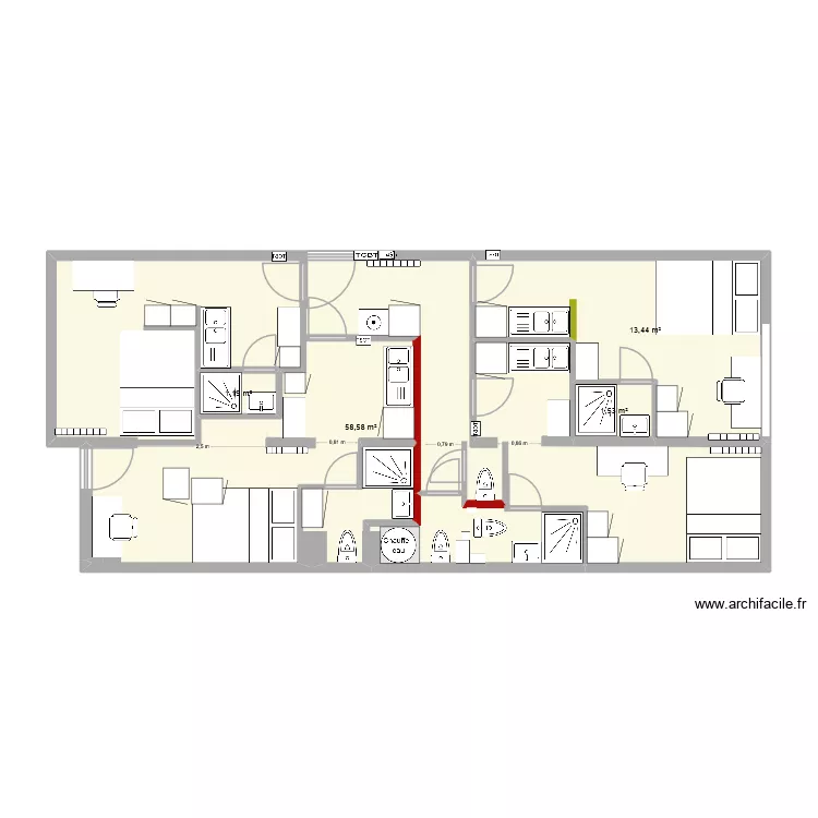 ST HERBLAIN MAYENNE VF2-4. Plan de 