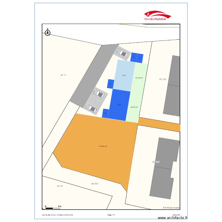 Sainte Foy V4. Plan de 0 pièce et 0 m2