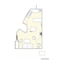 chambre, cuisine, SdB