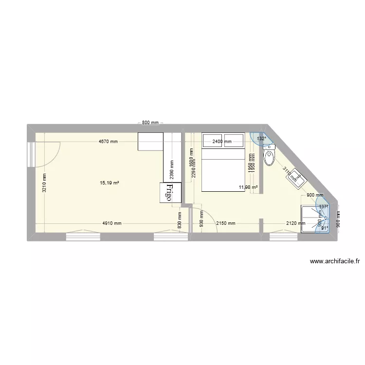 local commercial macon 3. Plan de 