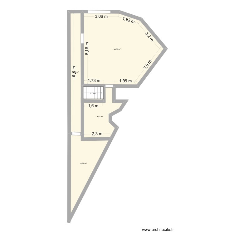 RDC Maison Roubaix. Plan de 0 pièce et 0 m2