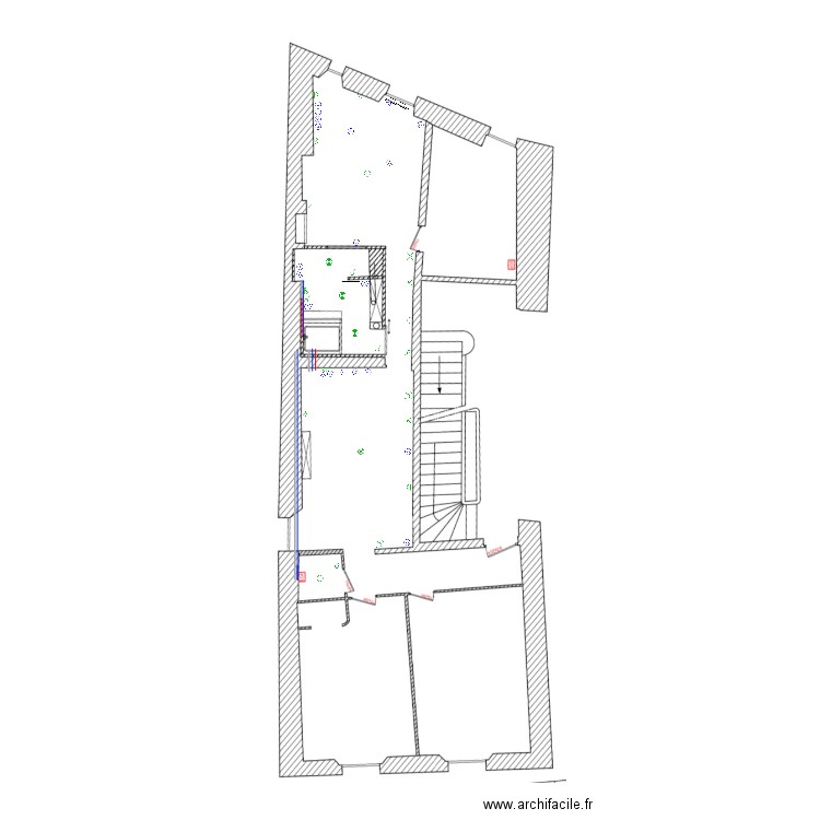 electriciter SDB plus. Plan de 0 pièce et 0 m2