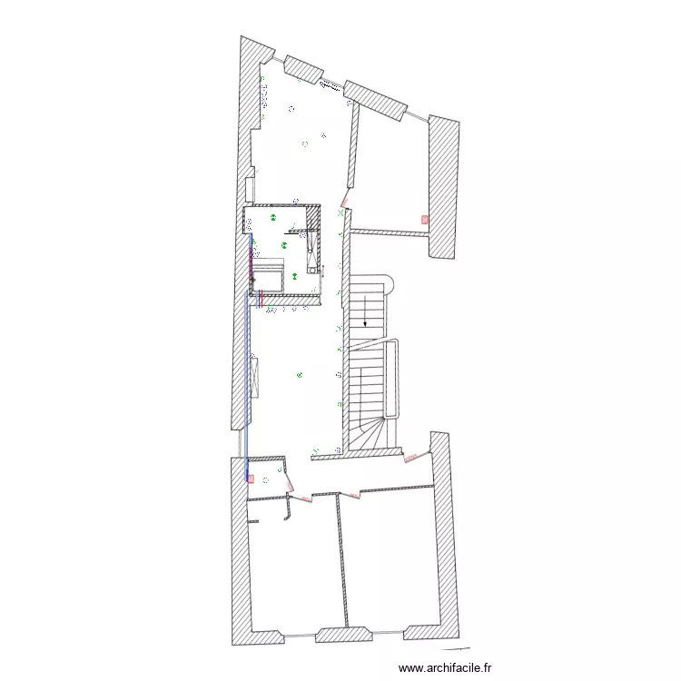 electriciter SDB plus. Plan de 