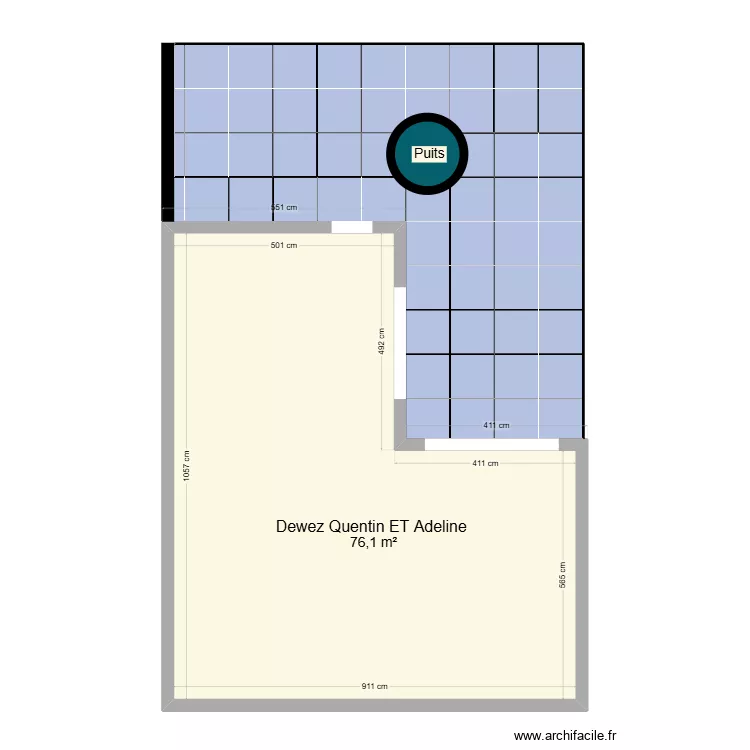 Dewez Quentin . Plan de 