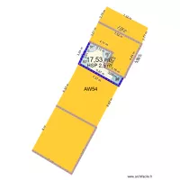 CADASTRE LE TREPORT AW54 + ajout pour panneaux solaires