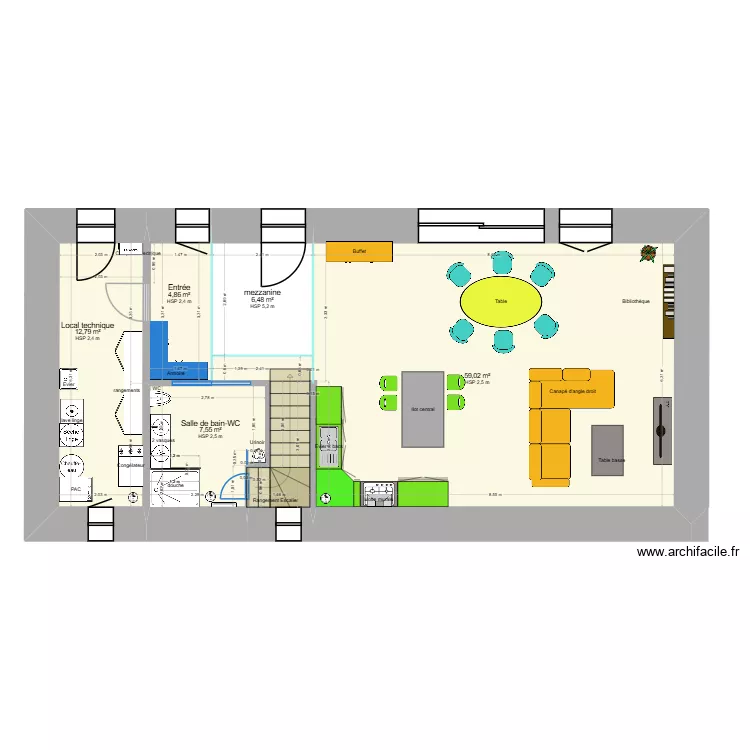 Nico-Emilie-plan Rdc 11-12-25. Plan de 12 pièces et 179 m² Nico-Emilie-plan Rdc 11-12-25. Plan de 12 pièces et 179 m²
