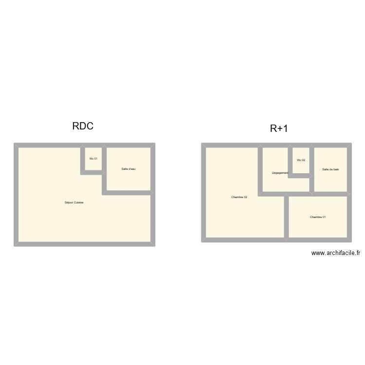 350602331. Plan de 8 pièces et 95 m2