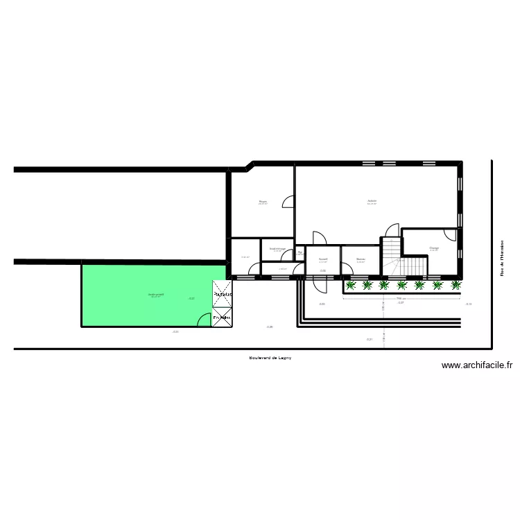 77B34L plan masse. Plan de 77B34L plan masse. Plan de