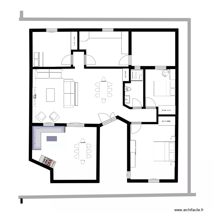 plan Ikram hajer 1. Plan de 7 et 106 m² plan Ikram hajer 1. Plan de 7 et 106 m²