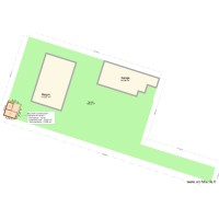 Plan de masse terrain complet