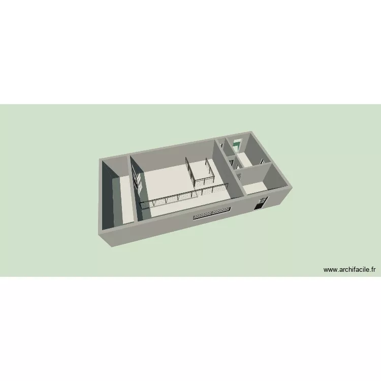 ETAGE. Plan de 7 et 84 m² ETAGE. Plan de 7 et 84 m²