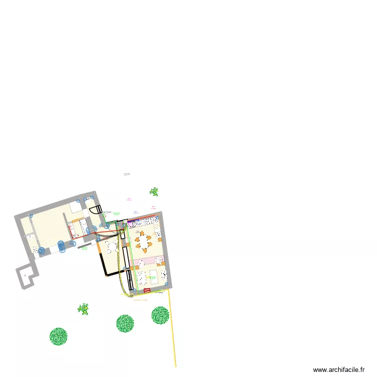 Calques Trespeaux 4. Plan de 12 et 157 m² Calques Trespeaux 4. Plan de 12 et 157 m²