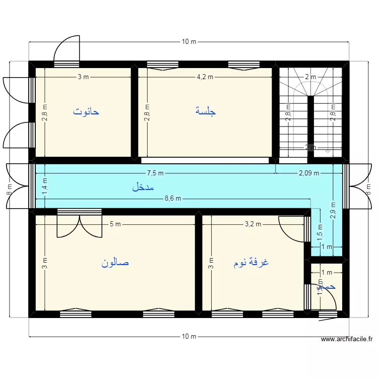 PLAN 10X8 Client 34 71 35 90. Plan de 