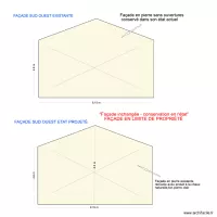 Fa&ccedil;ade sud est