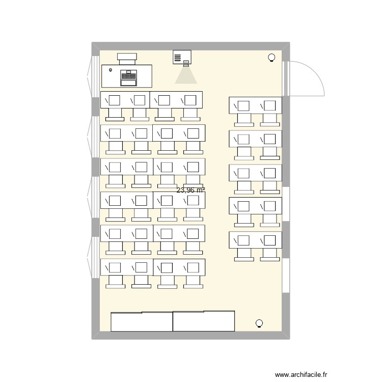 Plan Class E Plan – classe – Par ellie123 ️ | ArchiFacile
