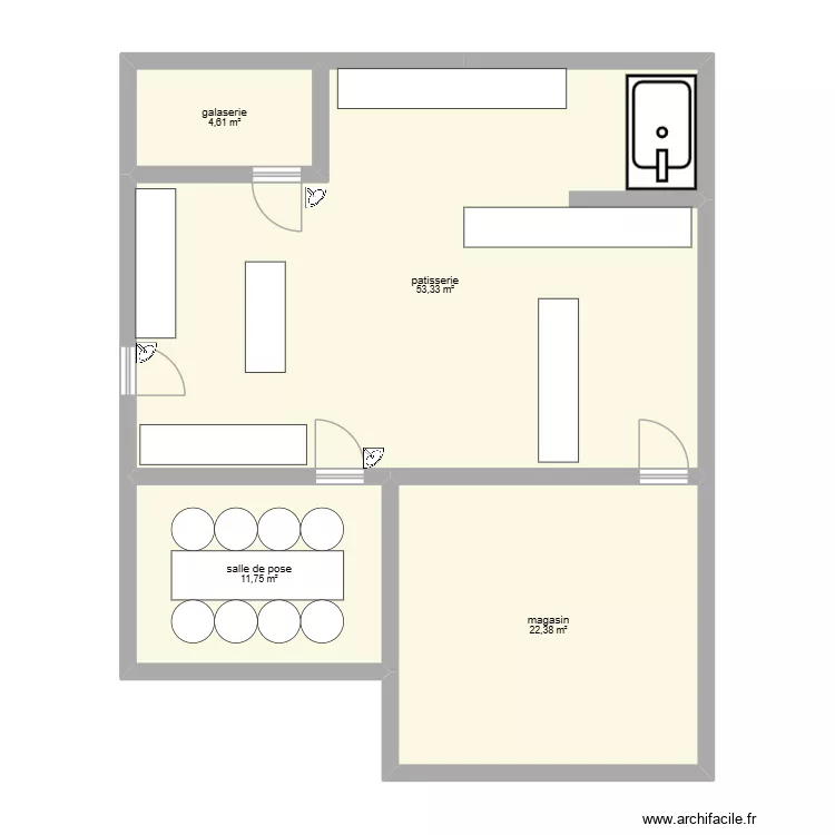 zerrouk mourad. Plan de 4  et 92 m²