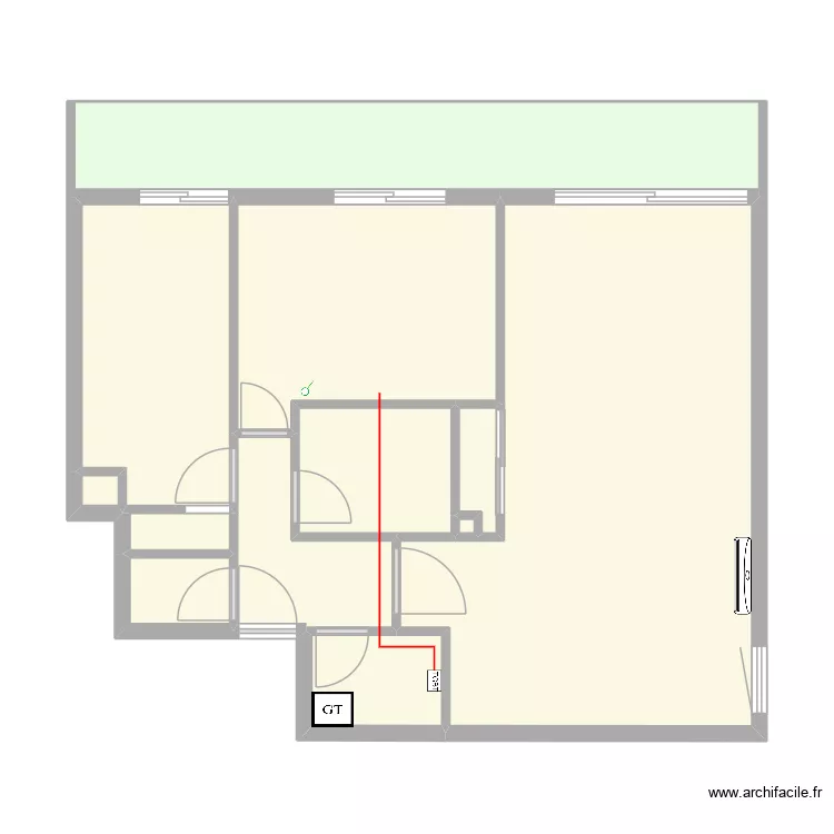 ApptJuju_elec. Plan de 12  et 66 m²