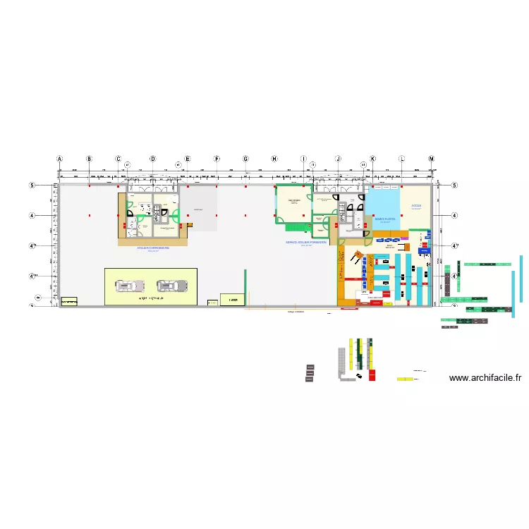 RDC MANOUKIAN _ vue agencement _TO BE RDC V2 _ SHAREYACH 3 LBA. Plan de 22 et 1135 m² RDC MANOUKIAN _ vue agencement _TO BE RDC V2 _ SHAREYACH 3 LBA. Plan de 22 et 1135 m²