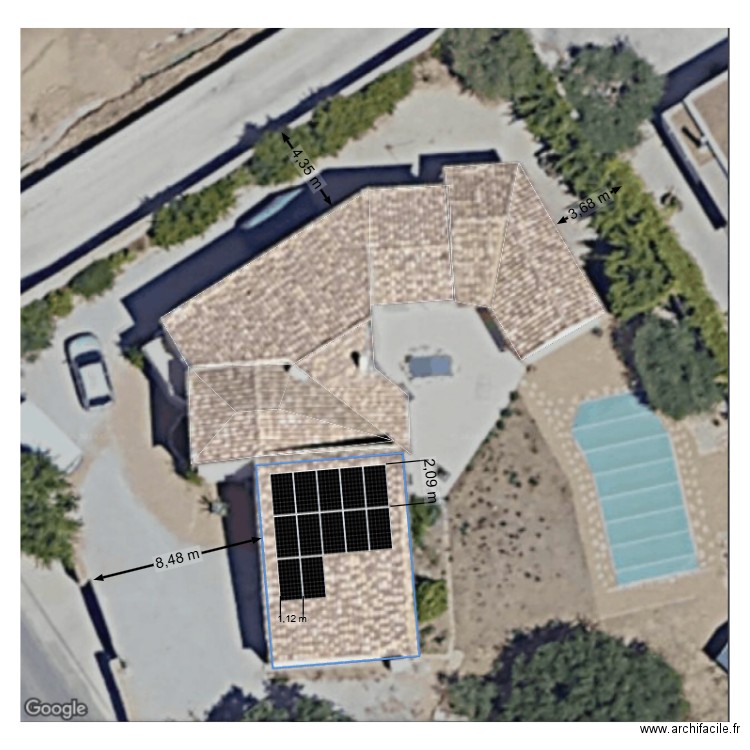 boura. Plan de 0 pièce et 0 m2