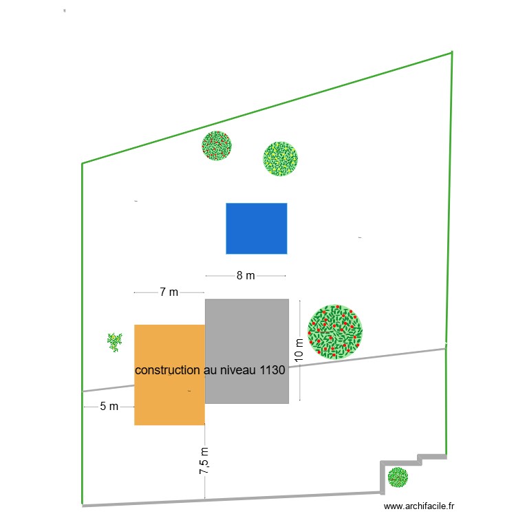 implantation AP 3 2 maisons. Plan de 0 pièce et 0 m2 implantation AP 3 2 maisons. Plan de 0 pièce et 0 m2