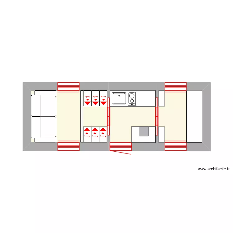 TYING. Plan de 3 et 12 m² TYING. Plan de 3 et 12 m²