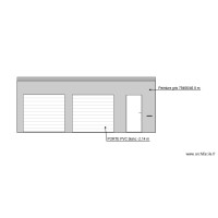 DESSIN FACADE GARAGE EST