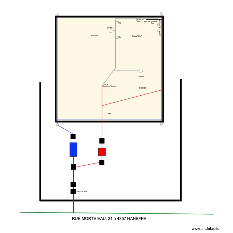 doceel. Plan de 0 pièce et 0 m2