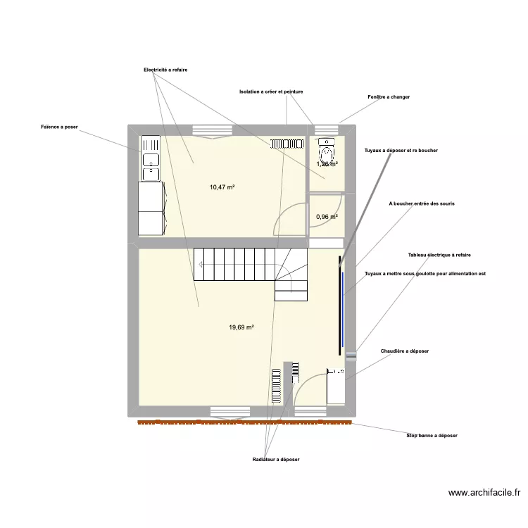 Rdc  marignane 1. Plan de 4  et 32 m²