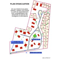 aire saisonnier VB plan d'évacuation