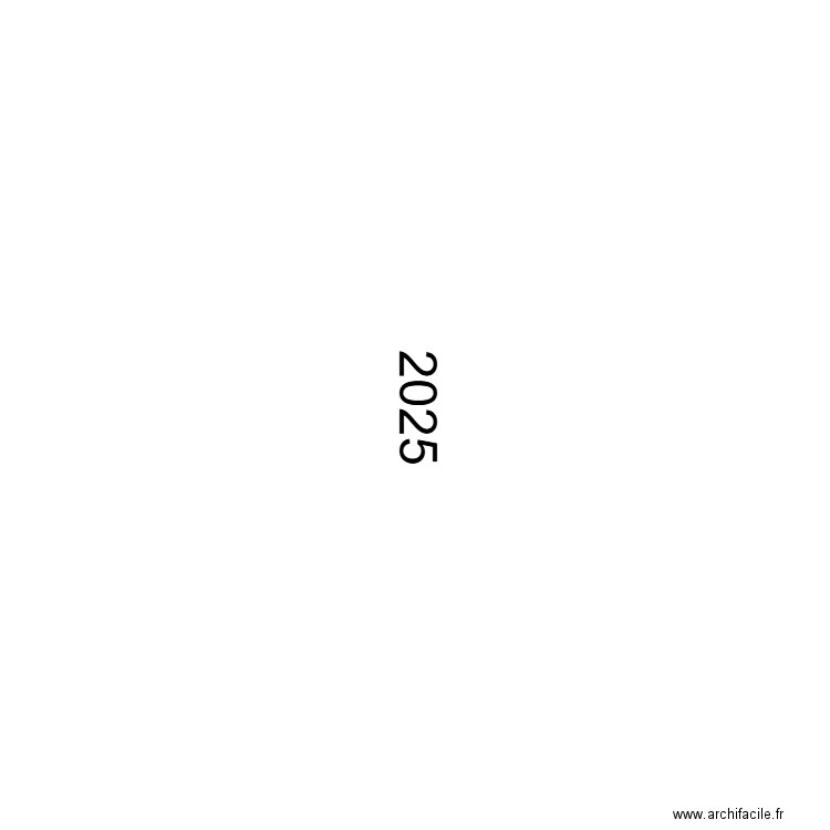 2025. Plan de 0 pièce et 0 m2