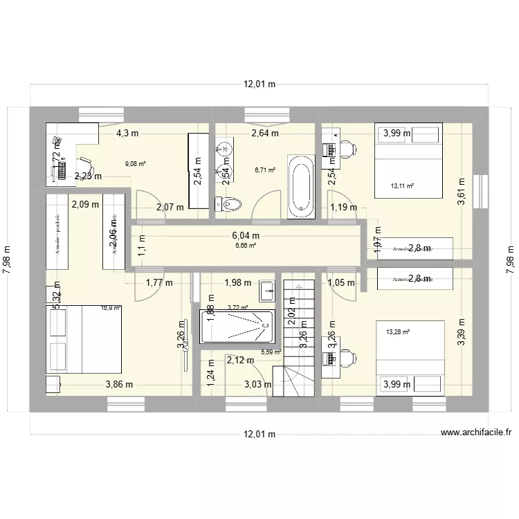 Thoricourt VDEFPT. Plan de 13 et 153 m² Thoricourt VDEFPT. Plan de 13 et 153 m²