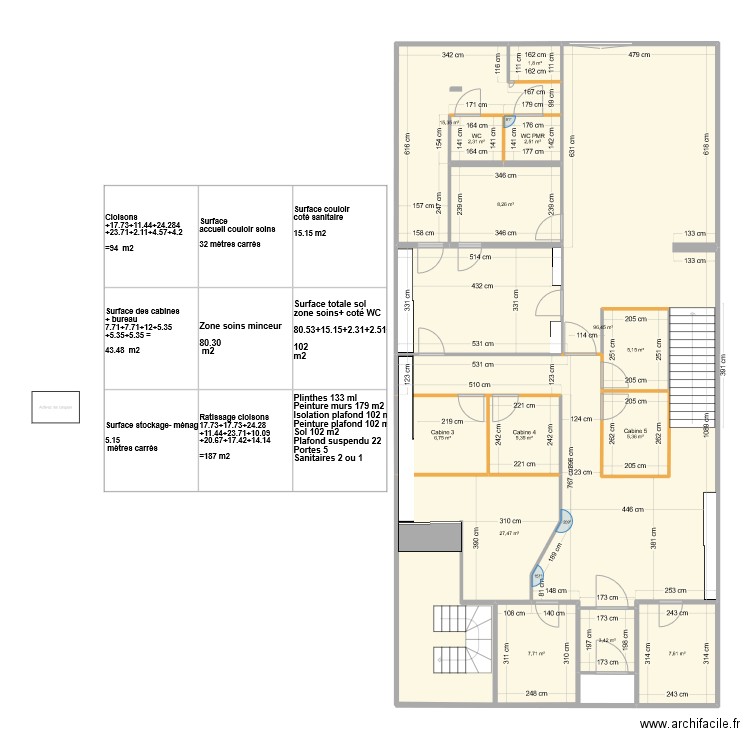 Sveltéo 3. Plan de 14 pièces et 207 m2