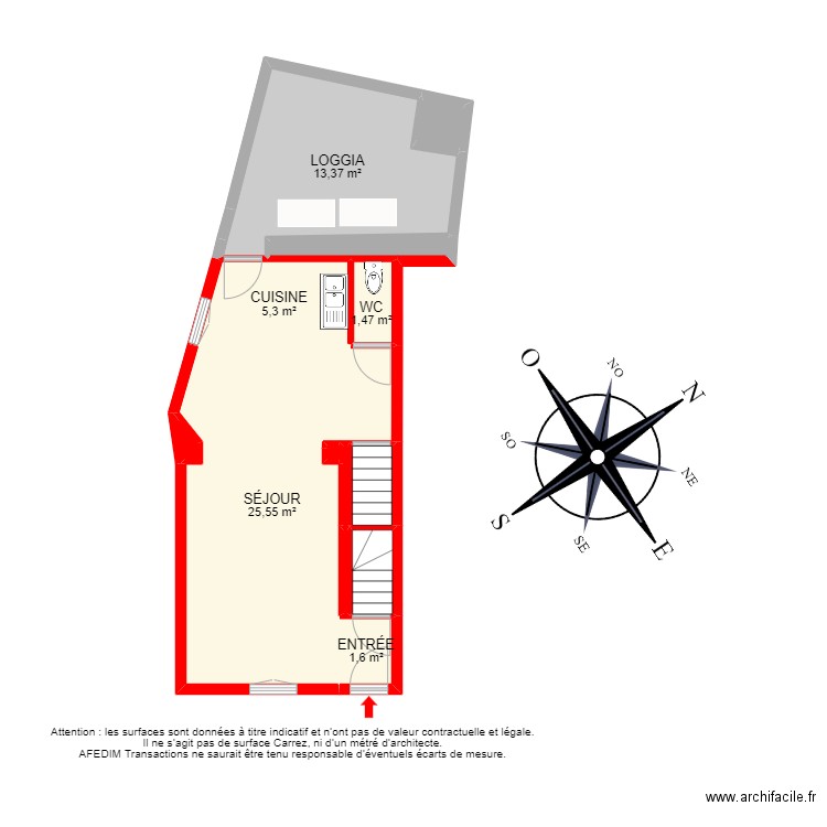 BI 19550 -. Plan de 31 pièces et 159 m2