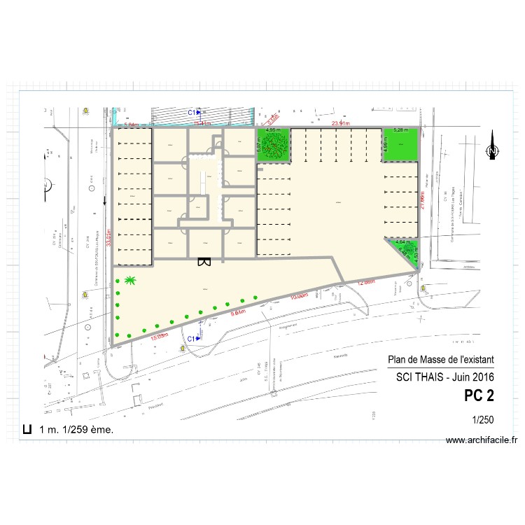 1ER ETAGE. Plan de 0 pièce et 0 m2