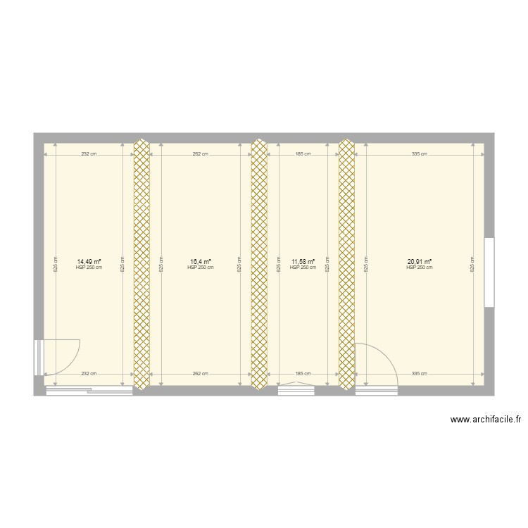 ROUET SEJOUR 2. Plan de 4 pièces et 63 m2